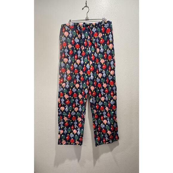 Hanna Andersson Size Medium Christmas Holiday Ornament Flannel Pajamas Pants - Picture 3 of 6
